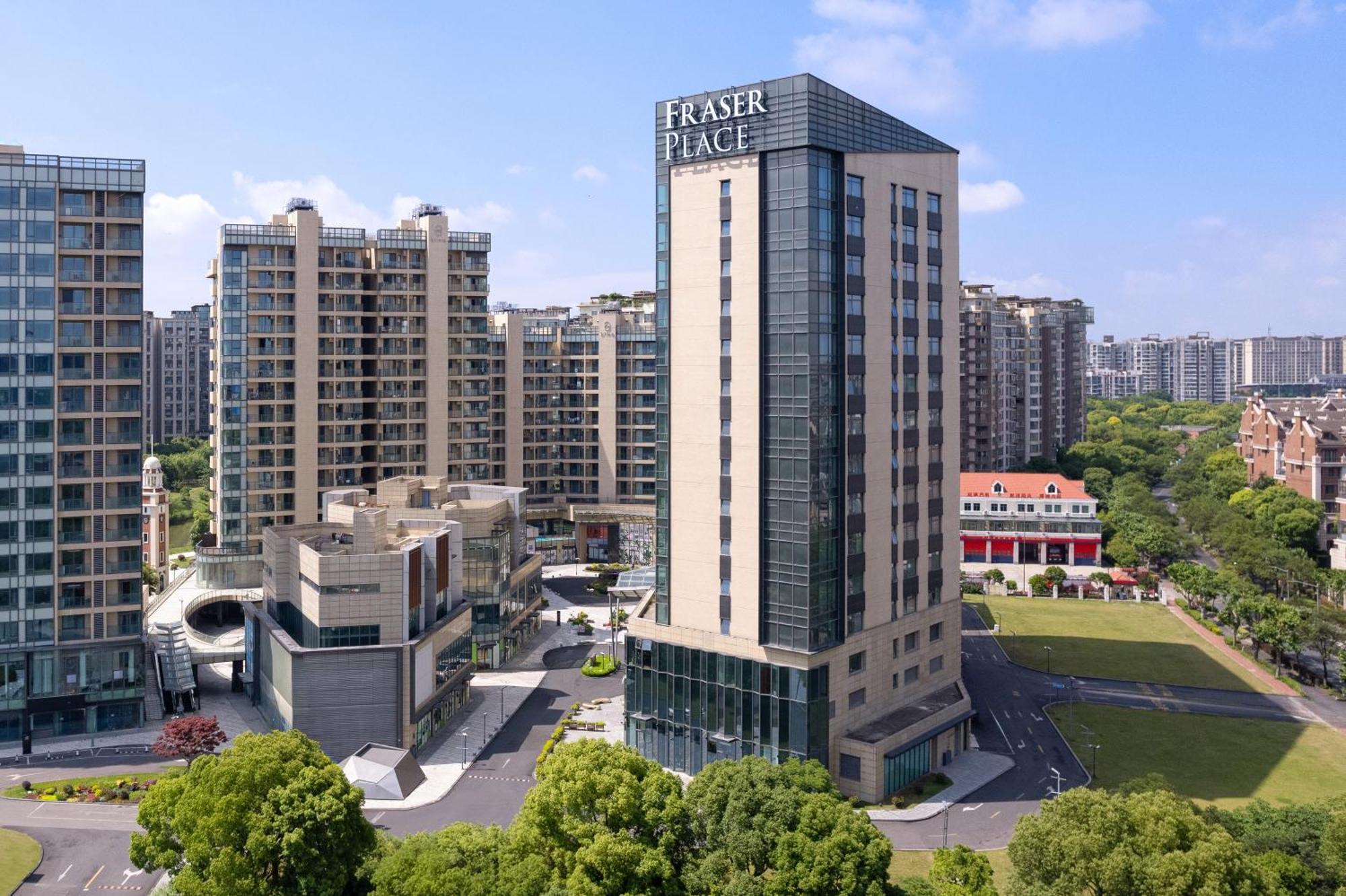 Fraser Place Wujiaochang Shanghai - Adjoin Business Center, Free Minibar Eksteriør billede